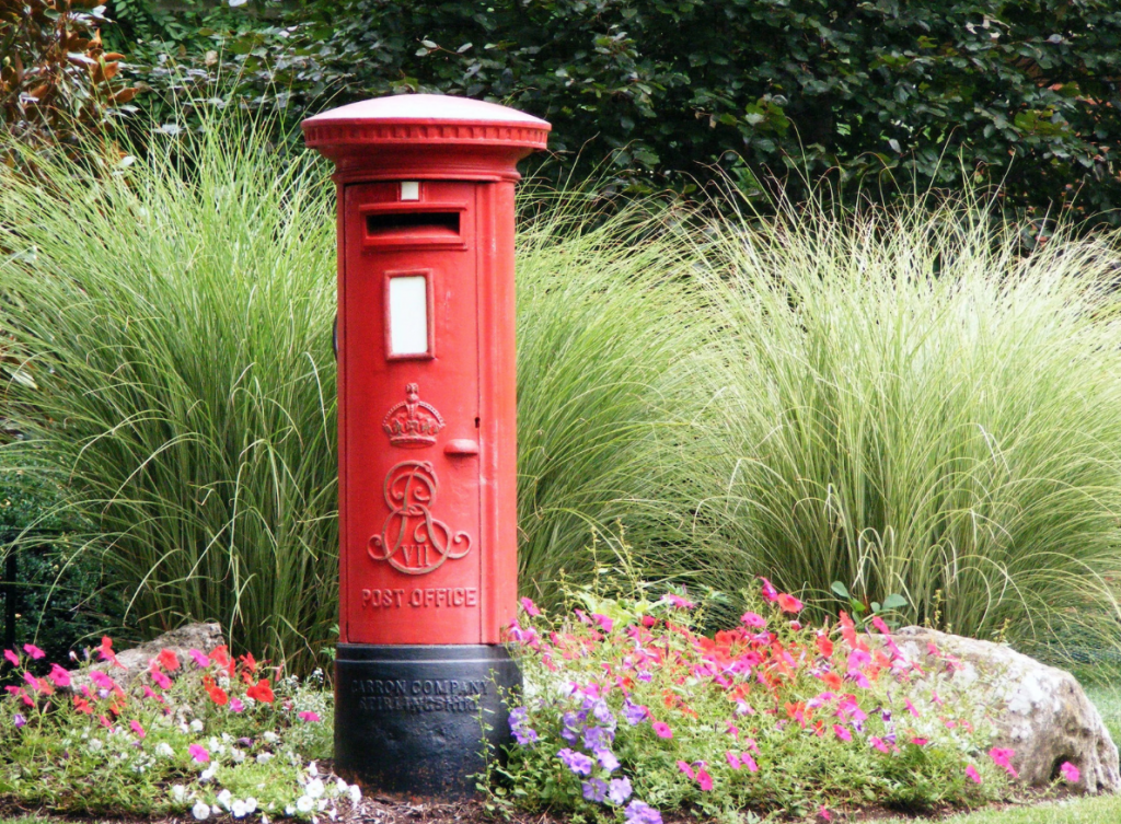 British mailbox