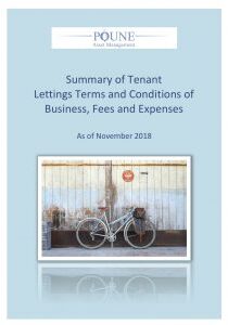 Tenant T&C 12 2018